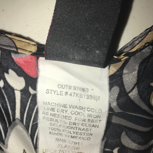 W Wrapper Silk Feel Top 2731 - Picture 3 of 5